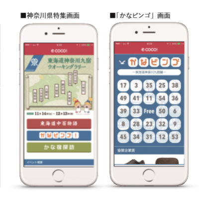 スマートフォン用観光アプリ「いいココ!」を利活用